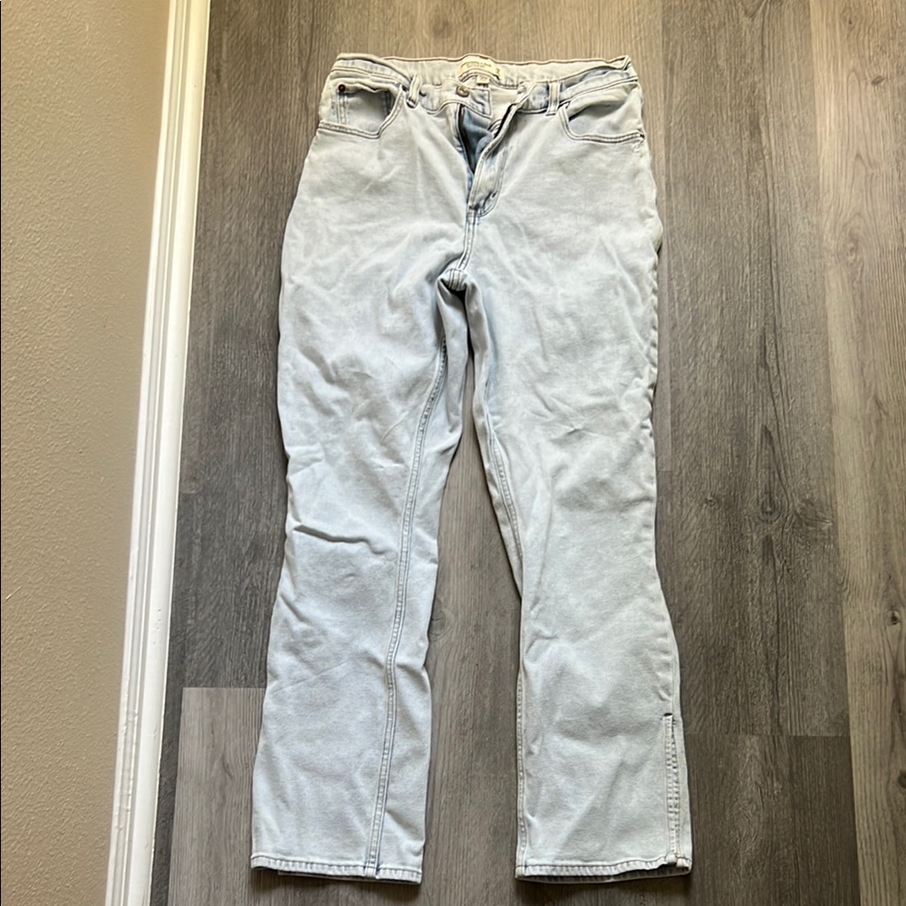 Abercrombie curve love Light wash Denim Jeans